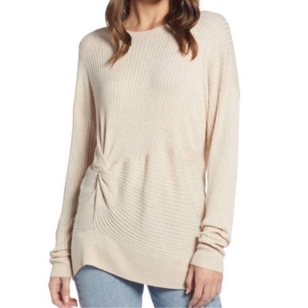 Something Navy • Knot Sweater